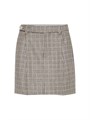 Brunello Cucinelli Virgin Wool Checked Flannel Mini Skirt 11167916