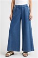 Брюки Cos с широким фасоном, из хлопка с деним-эффектом, резинкой на талии и карманами спереди и сзади 10047765