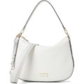 Kate Spade New York Большая сумка через плечо из премиальной кожи с двумя карманами и регулируемым ремнем для удобства 10047378
