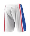 Mitchell &amp, Ness Мужские белые сетчатые шорты Philadelphia 76ers 1996-97 Hardwood Classics Swingman с эластичным поясом 11224711