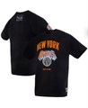 Two Hype Мужская черная футболка из коллекции x NBA New York Knicks Culture Hoops, 100% хлопок, с коротким рукавом 11238663