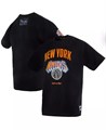 Two Hype Мужская черная футболка из коллекции x NBA New York Knicks Culture Hoops, 100% хлопок, с коротким рукавом 11238663