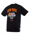 Two Hype Мужская черная футболка из коллекции x NBA New York Knicks Culture Hoops, 100% хлопок, с коротким рукавом 11238663