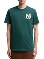 Футболка Moncler из хлопкового джерси с круглым вырезом и короткими рукавами, украшенная нашивкой с логотипом 11016100