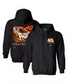 JR Motorsports Official Team Apparel Мужское черное худи с длинными рукавами, капюшоном и карманом-кенгуру Justin Allgaier Traveler Whiskey Car 11224591