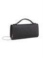 Stella McCartney Сумочка Falabella из полиэстера с цепочкой и серебристым логотипом, 21.6x10.2x3.8 см 11166624