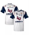 Hendrick Motorsports Team Collection Мужская белая футболка William Byron Liberty University с коротким рукавом и круглым вырезом 11224143