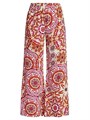 Шаровары с цветочным принтом от Figue Devon, эластичный пояс, 100% вискоза 11011679
