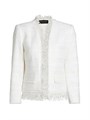 Kobi Halperin Harper Fringed Tweed Jacket 11022432