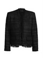 Kobi Halperin Harper Fringed Tweed Jacket 11022432