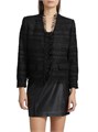 Kobi Halperin Harper Fringed Tweed Jacket 11022432