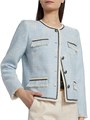 Kobi Halperin Lark Collarless Tweed Jacket 11028416