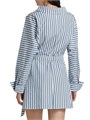 Платье-рубашка Brooke из полосатого 100% хлопка с поясом от TWP, Италия 11022696