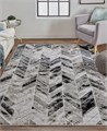 Feizy Ковер Micah 3048F, 240x300 см, зигзагообразный узор, мягкий, устойчивый к загрязнениям и выгоранию 11232931