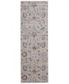Feizy Дорожка Pasha 76х221 см с цветочным узором, мягкая и устойчивая к пятнам, идеально подходит для прихожих 11233201