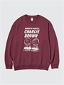 Uniqlo Толстовка PEANUTS 75 лет, 100% хлопок, стандартный крой, без карманов 11165819