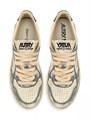 Кроссовки Autry Super Vintage низкие из искусственной кожи с дышащей подкладкой и резиновой подошвой 10049516