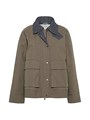 Куртка Brunello Cucinelli из техно-хлопка с утеплителем Thermore® и водоотталкивающей подкладкой 11167904