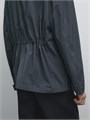 Технологическая куртка Massimo Dutti с высоким воротником, капюшоном и водоотталкивающей тканью 11201937