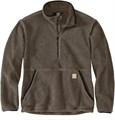 Мужской флисовый лонгслив Carhartt свободного кроя с молнией и замками на карманах 11241204