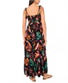Тропическое макси-платье с принтом и веревочными бретелями от Vince Camuto 11226529