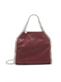 Stella McCartney Мини-сумка Falabella из искусственного замша с цепочками и магнитной застежкой, 10.5',', x 9.25',', x 4',', 11166623