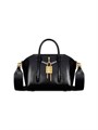 Givenchy Мини-сумка Antigona Toy Lock из зернистой телячьей кожи с магнитной застежкой и съемным ремнем 11169753
