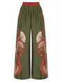 Шелковые твиловые брюки-палаццо La Double J с эластичным поясом и скрытыми карманами, Италия 11167743