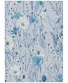 Addison Ковер Chantille ACN1503 54x76 см, цветочный мотив, ультратонкий, машинная стирка, 100% полиэстер 11226695