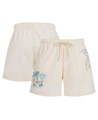 Freeze Max Кремовые флисовые шорты с принтом Lilo и Stitch для молодежи с эластичным поясом 11222014