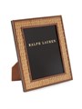 Ralph Lauren Рамка для фотографий Bailey из ротанга и кожи, подходит для фото 5 , x 7 , и 8 , x 10 ,, легко очищается 11012298