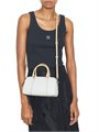 Tory Burch Сумка из мягкой кожи с тиснением T Monogram, ручкой и регулируемым плечевым ремнём 11010713