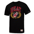 Чёрная мужская футболка Mitchell &amp, Ness Miami Heat NBA x Michelob Ultra Rewind II, 100% хлопок 10048930