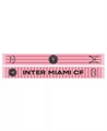 Ruffneck Scarves Шарф Pink Inter Miami CF с уникальным двусторонним дизайном и бахромой, 100% акрил 11224890
