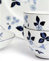 Wedgwood Набор посуды Wild Strawberry на 15 предметов, на 4 персоны, глубокого синего цвета 11176766