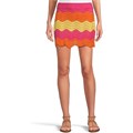 Мини-юбка Bali от Beach Riot с эластичным поясом и ярким разноцветным узором, 100% вискоза 11237883