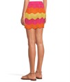 Мини-юбка Bali от Beach Riot с эластичным поясом и ярким разноцветным узором, 100% вискоза 11237883
