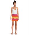 Мини-юбка Bali от Beach Riot с эластичным поясом и ярким разноцветным узором, 100% вискоза 11237883