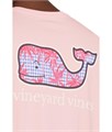 Футболка Vineyard Vines с коротким рукавом из 100% хлопка с оригинальным принтом Palm Whale Fill 11226640