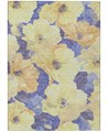 Addison Ультратонкий цветочный коврик Chantille 50х76 см для дома и улицы, 100% полиэстер 11226736