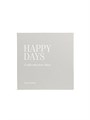 Printworks Фотоальбом Happy Days с элегантной тканевой обложкой, 30 страницами черной фотобумаги, размер 10x15 см 11015638
