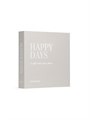 Printworks Фотоальбом Happy Days с элегантной тканевой обложкой, 30 страницами черной фотобумаги, размер 10x15 см 11015638