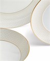 Wedgwood Набор столовой посуды Gio, 12 предметов, на 4 персоны, из костяного фарфора 11177331