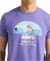 Футболка классического кроя JAWS x Nautica с графическим принтом и короткими рукавами, 60% хлопок 11233360