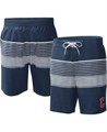 G-III Sports Мужские купальные шорты Navy Cleveland Guardians Coastline Volley с вышитыми графическими элементами и эластичным поясом 11222507