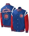 G-III Sports Молодёжная куртка Chicago Cubs Title Holder на пуговицах, хлопок и полиэстер, длинные рукава 11223009