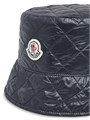 Moncler Шапка с пуховым утеплителем и стеганым узором, 100% полиамид, 100% хлопок, 100% полиэстер 11016514