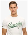 Футболка Superdry с винтажным принтом в стиле Americana, классическим силуэтом и короткими рукавами 11165827