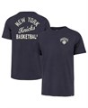 ',47 Brand Мужская синяя футболка New York Knicks Turn Back Franklin из 100% хлопка с графическим дизайном, коротким рукавом 11239031