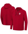 Antigua Мужское худи Indiana Hoosiers с короткой молнией и лёгким верхом Спайкс 11221923